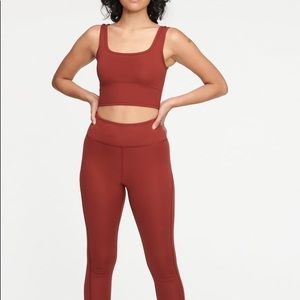 LACAUSA set - Element leggings + shape tank - flow - like new Small